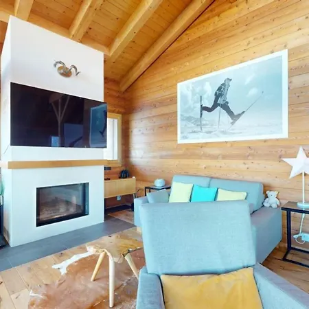 Miroslaw - Sauna & Cosy Chalet 6 Pers Veysonnaz